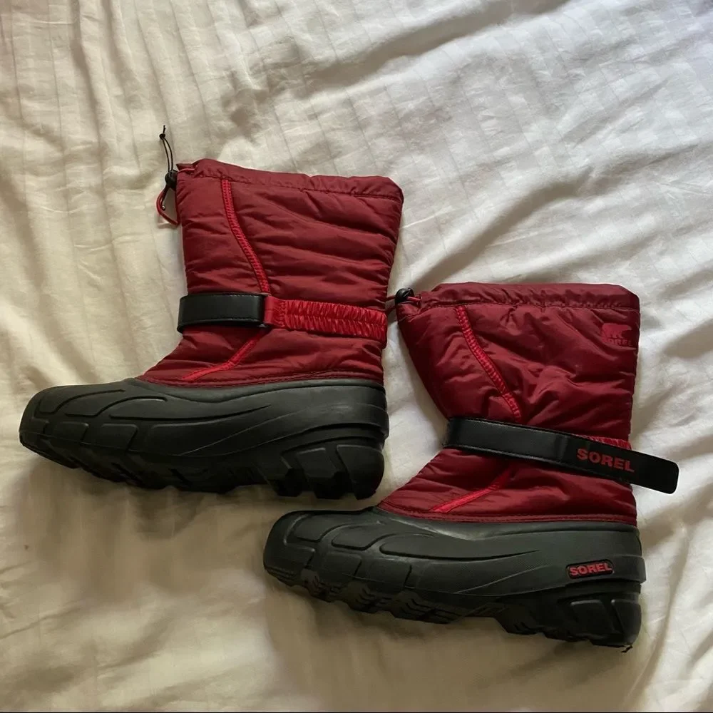 Sorel Red Winter Boots